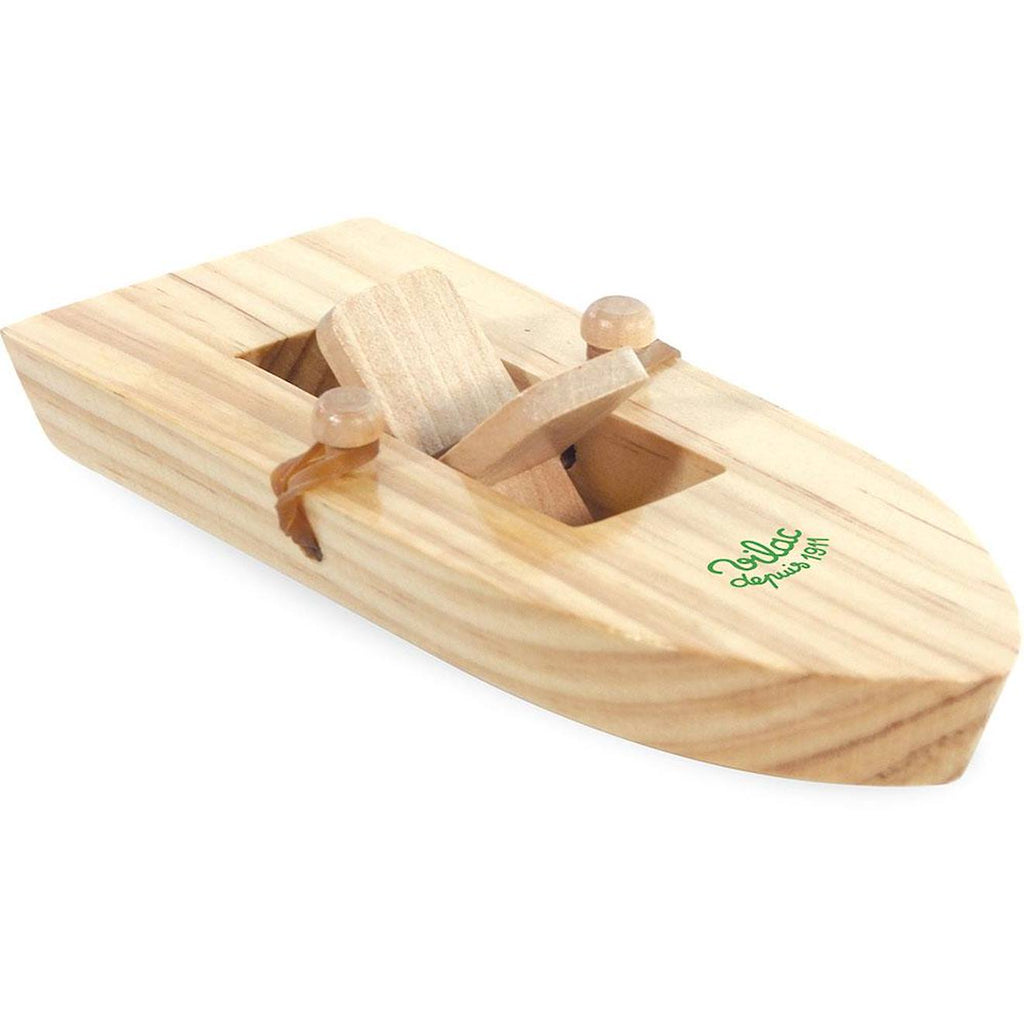Bateau à élastique beige
