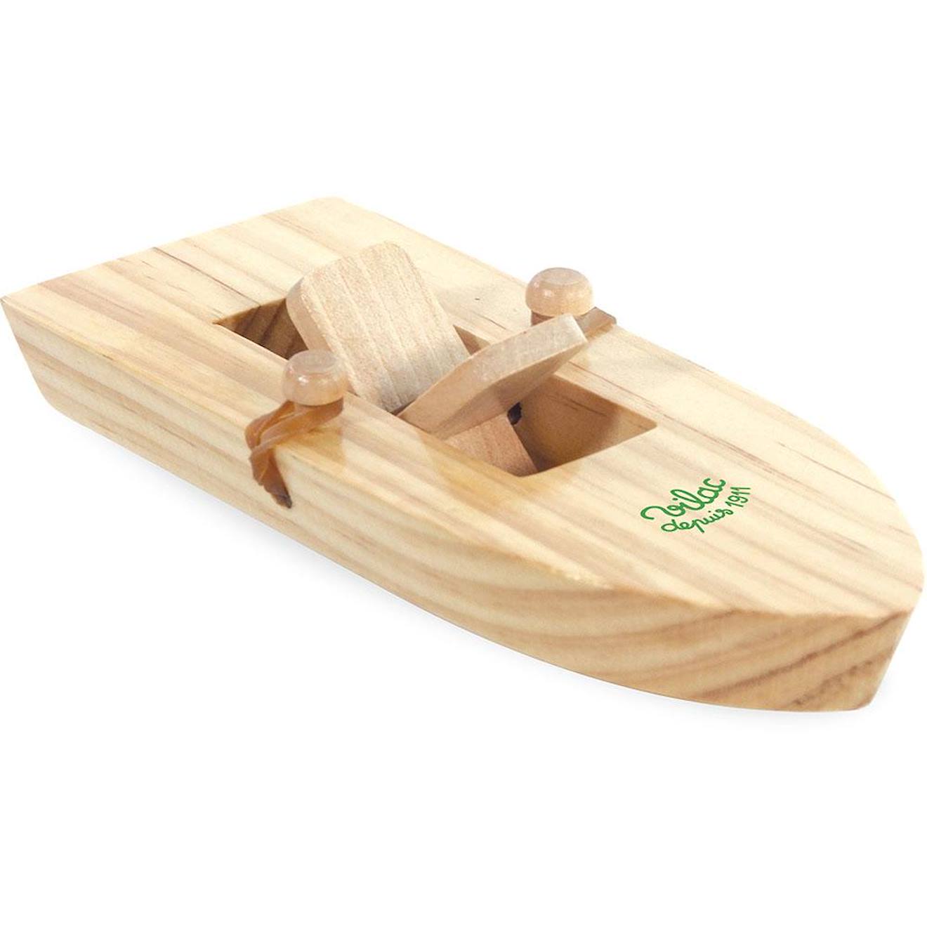 Bateau à élastique beige