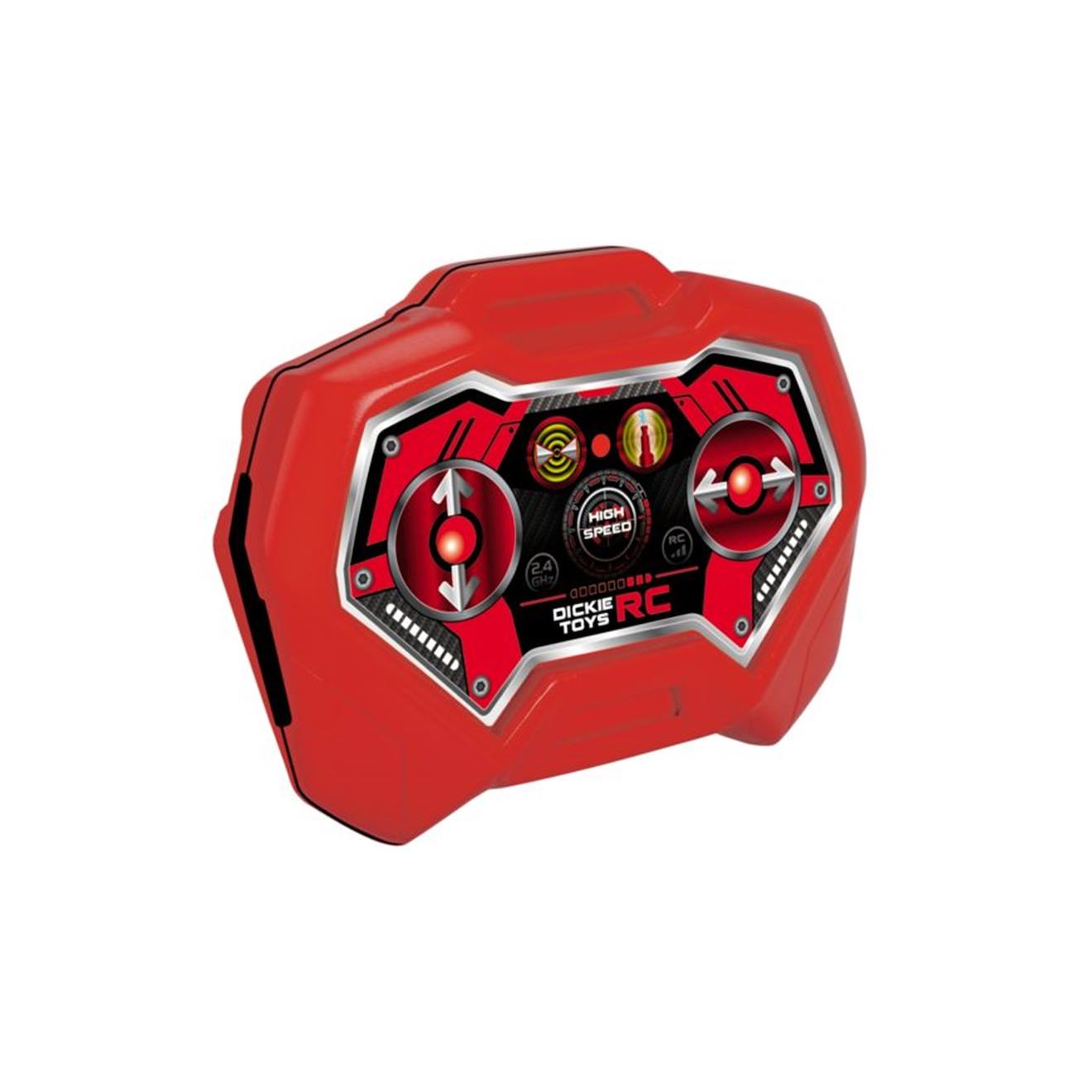 Bateau de pompiers radio control rouge