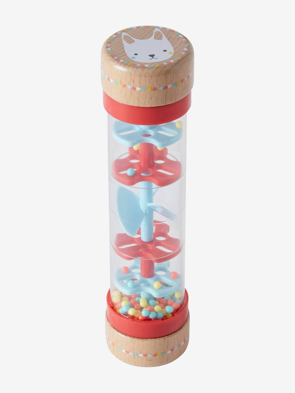 Bâton de pluie en bois FSC multicolore