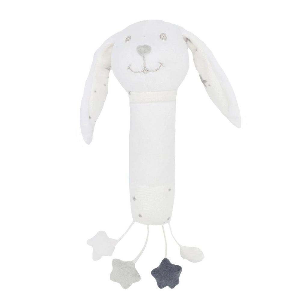 Bâton poet - hochet bébé blanc