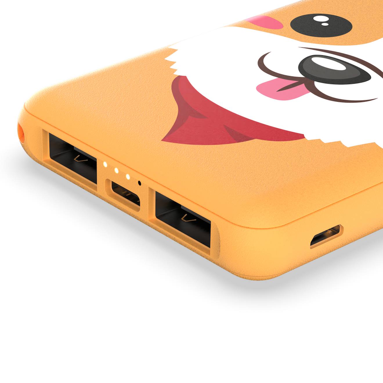 Batterie externe power animal corgi multicolore