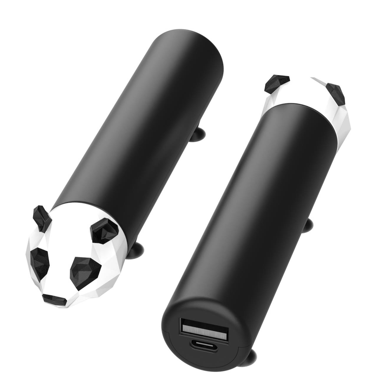 Batterie externe power pets panda multicolore