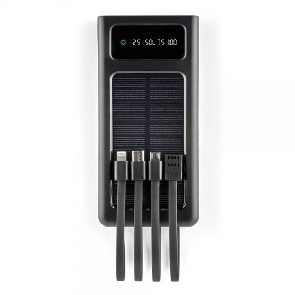 Batterie Externe Solaire 10000mAh - Chargeur et Accessoire de Chargement Livoo