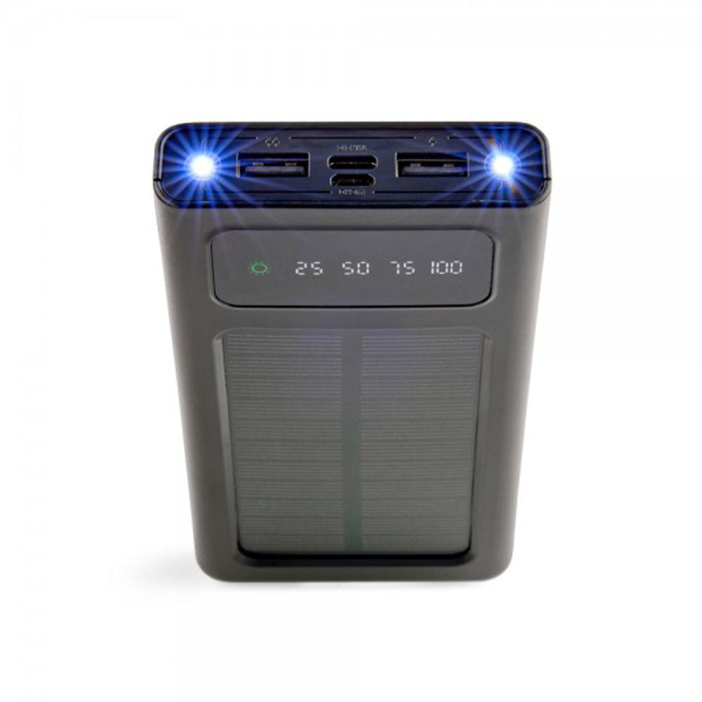 Batterie Externe Solaire 10000mAh - Chargeur et Accessoire de Chargement Livoo