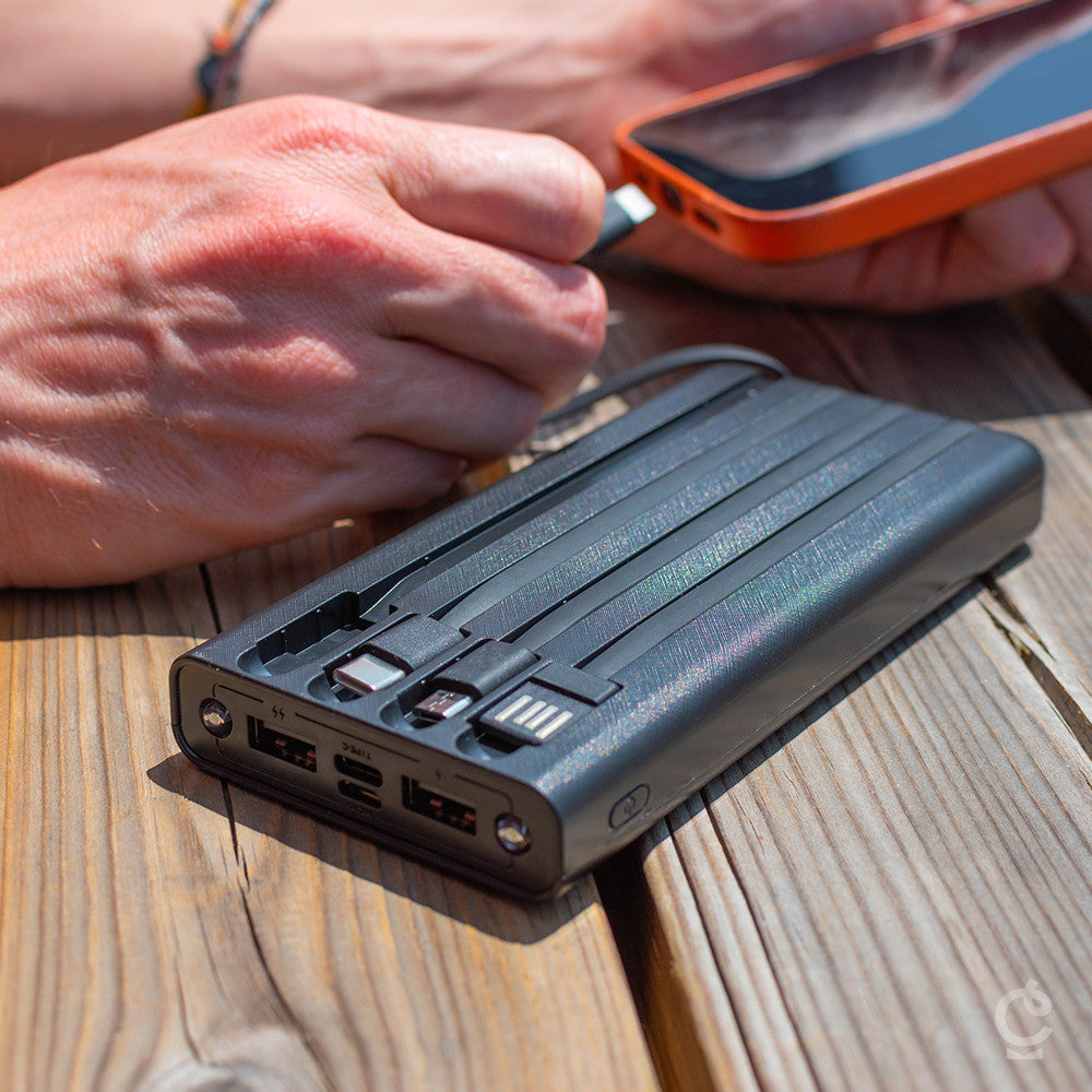 Batterie Externe Solaire 10000mAh - Chargeur et Accessoire de Chargement Livoo