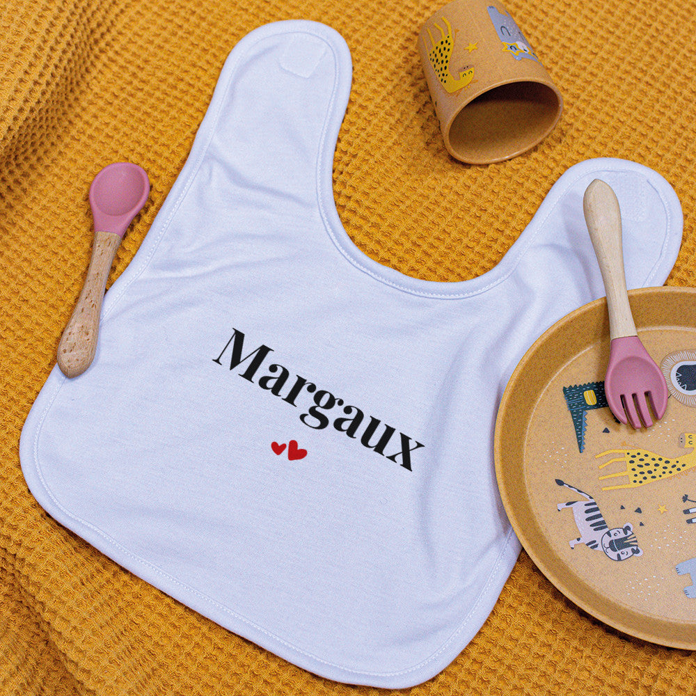 Bavoir Prénom à Personnaliser - Accessoires Bébé Personnalisés