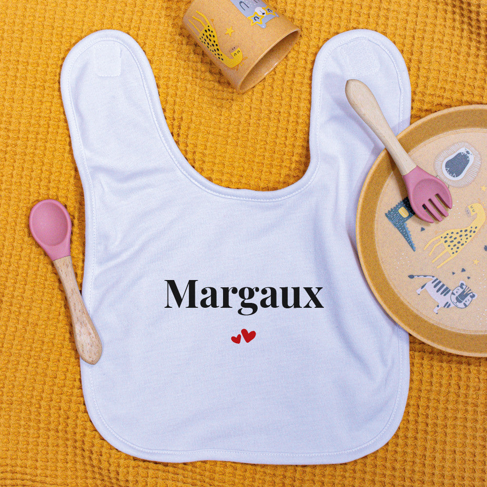 Bavoir Prénom à Personnaliser - Accessoires Bébé Personnalisés