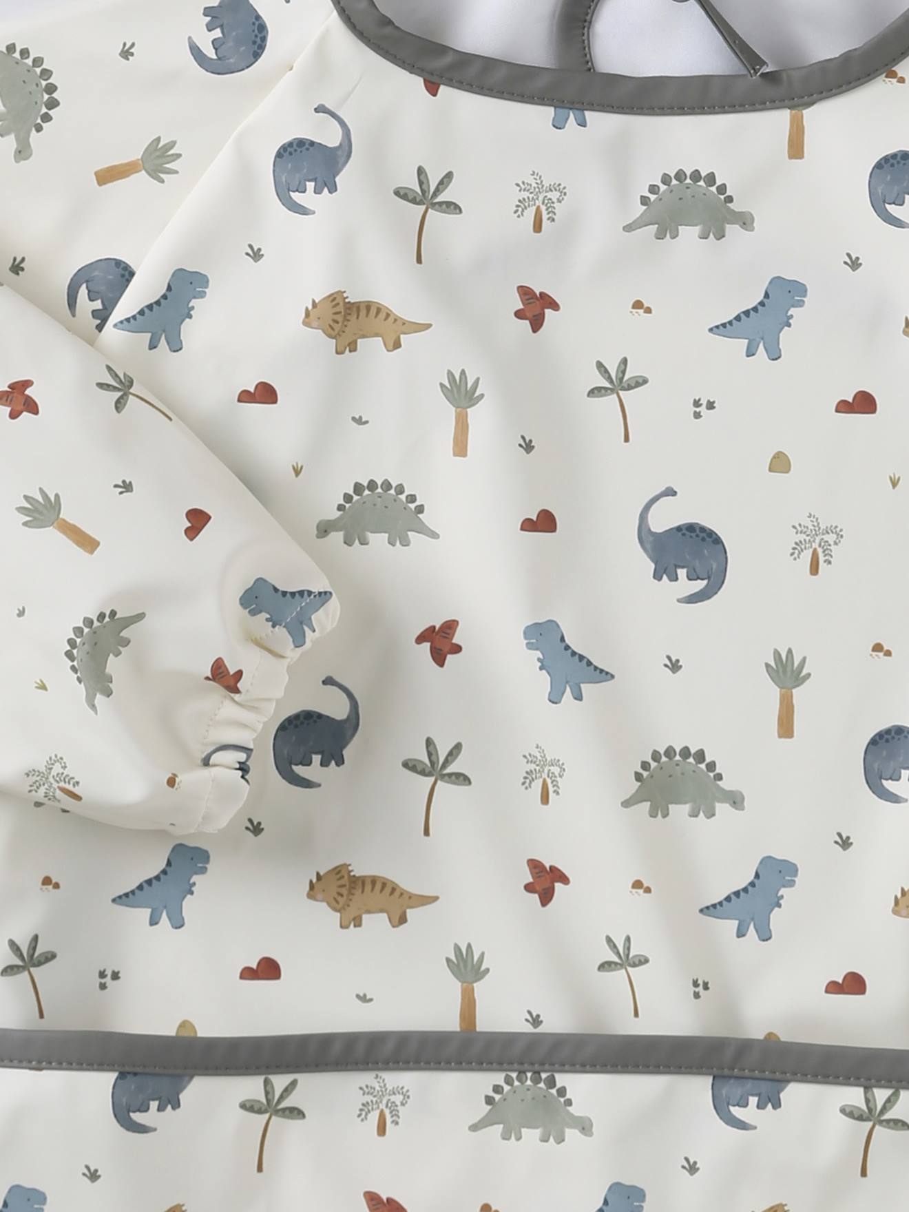 Bavoir tablier manches longues minisaurus