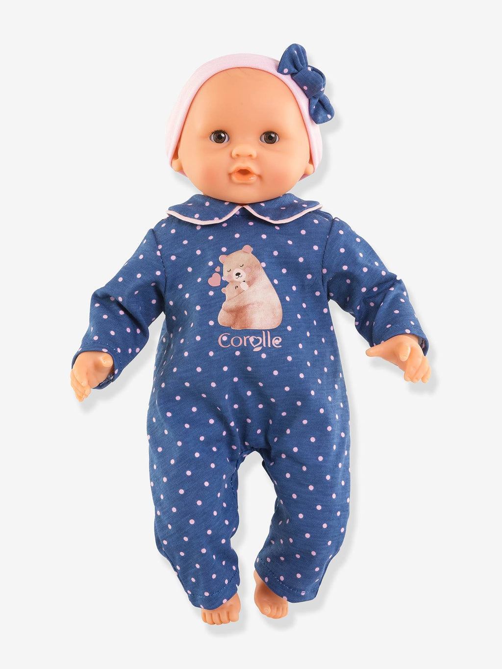 Bébé câlin capucine ourson bleu