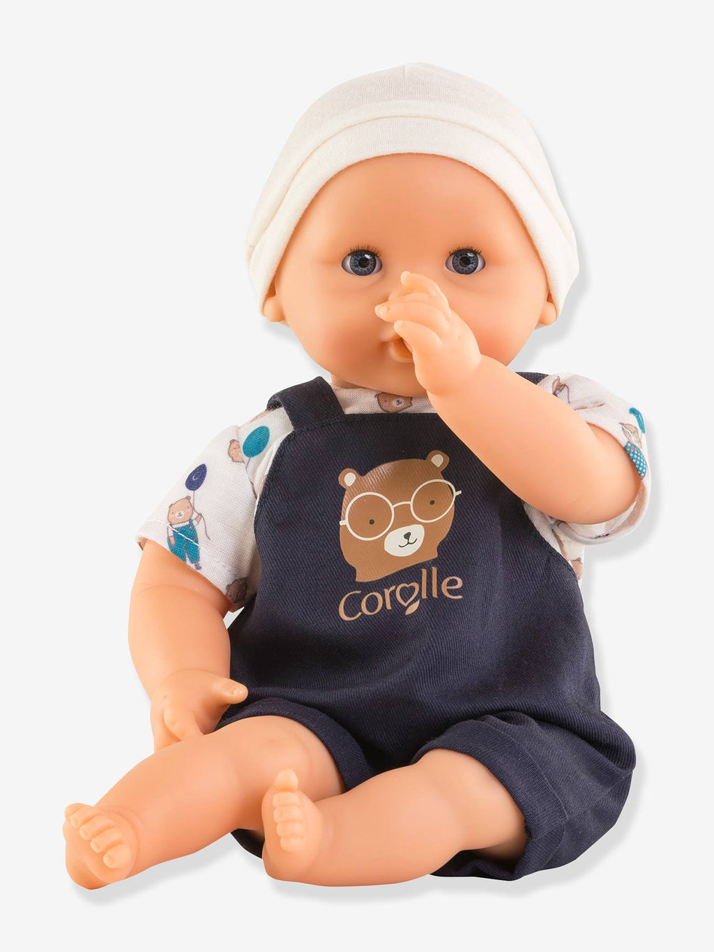 Bébé câlin maël ourson bleu