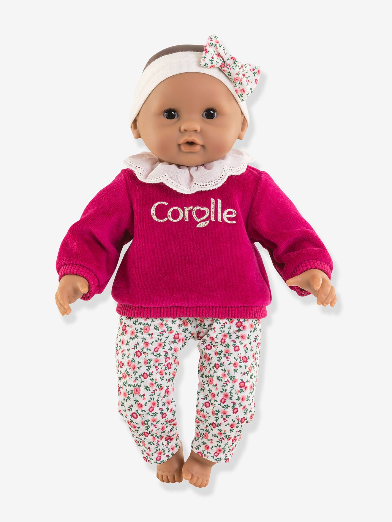 Bébé câlin maria rose grenadine rose