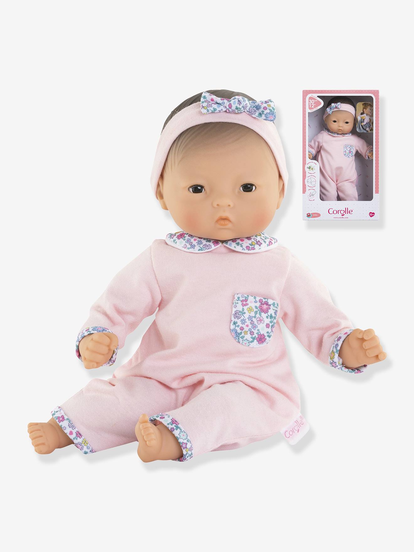 Bébé câlin mila rose