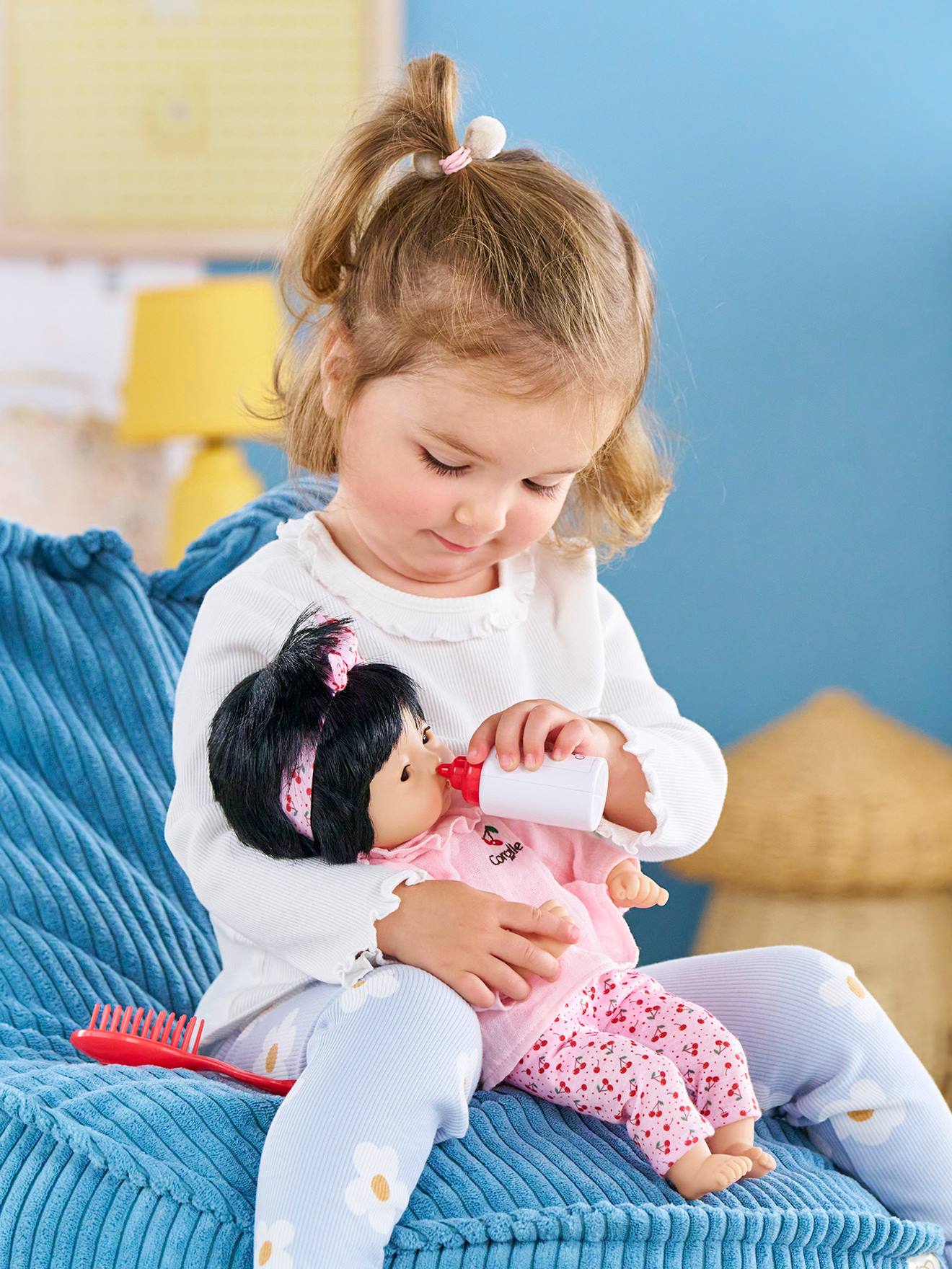 Bébé câlin nina 30 cm rose