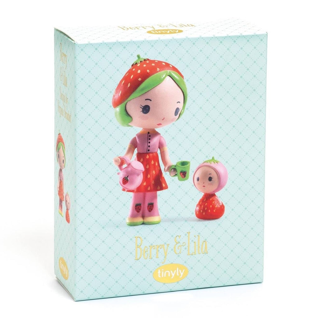 Berry et lila figurines tinyly multicolore