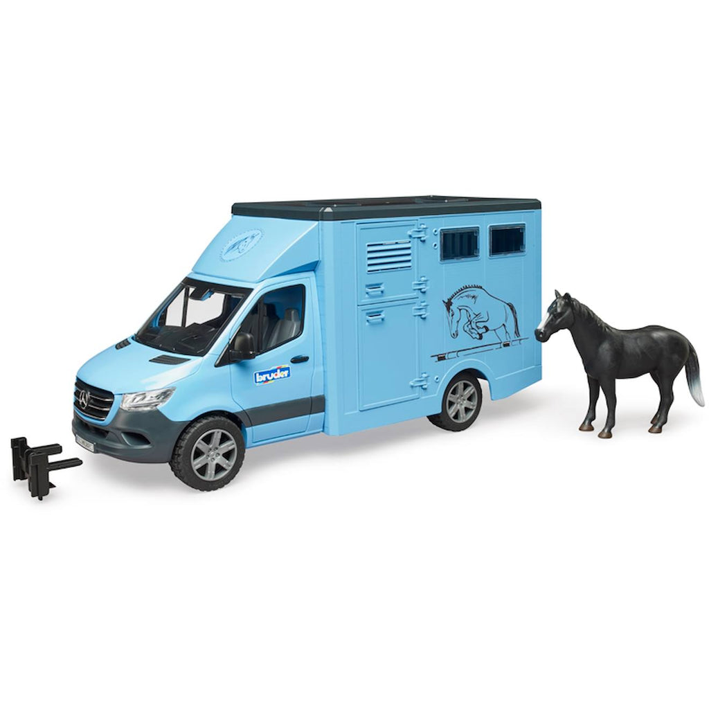 Bétaillère mercedes bleu