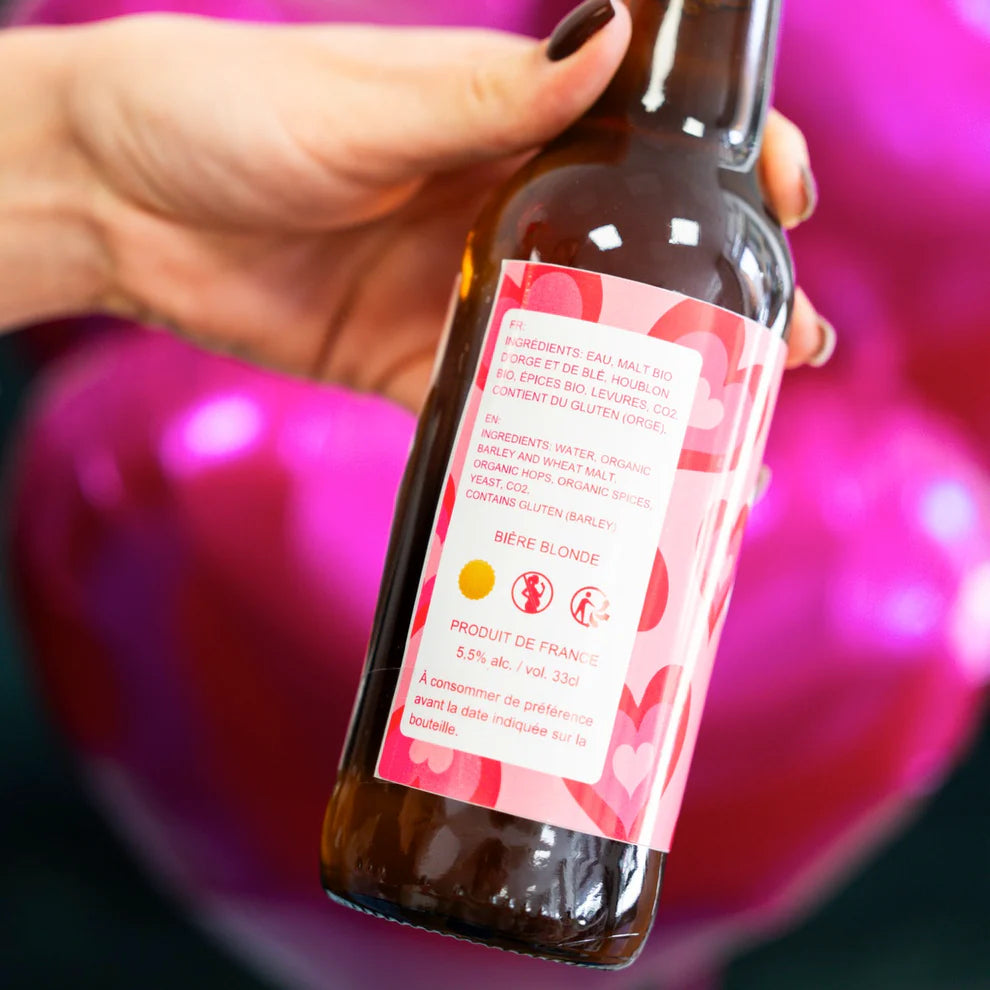 Bière Cupidon : le petit cadeau apéro romantique