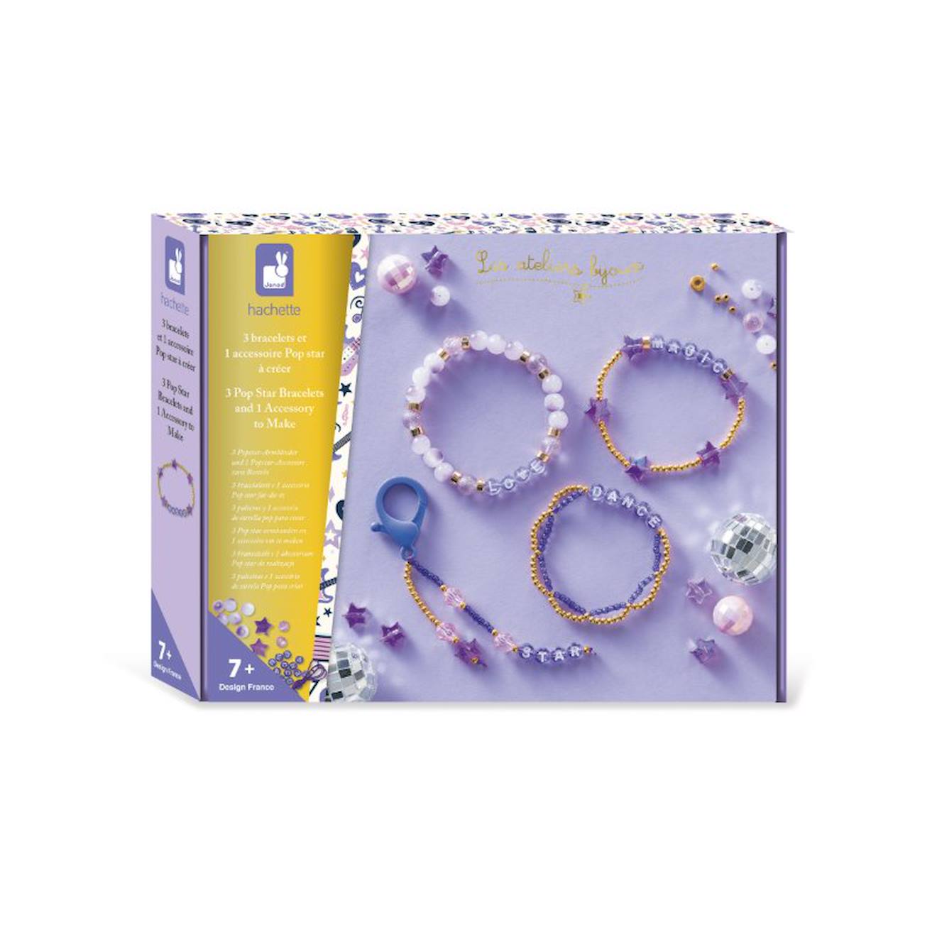 Bijoux à créer pop star multicolore