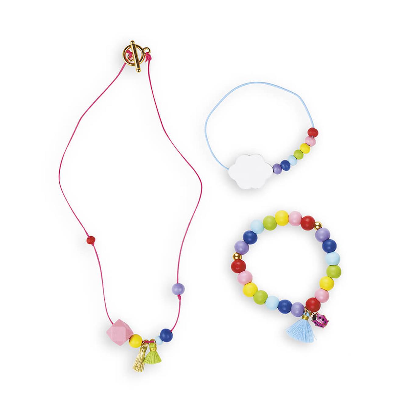 Bijoux arc-en-ciel à créer multicolore