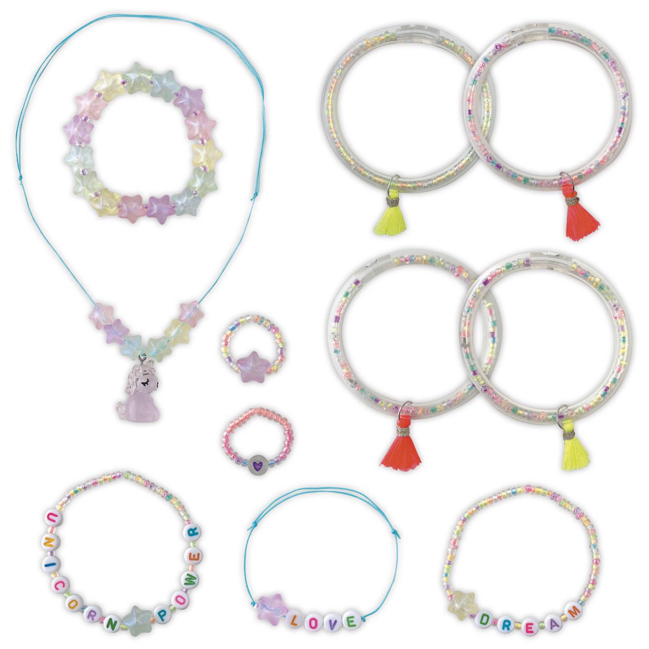 Bijoux phosphorescents à créer multicolore