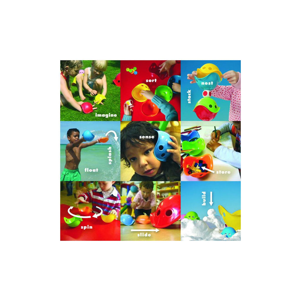 Bilibo mini set de 6 multicolore