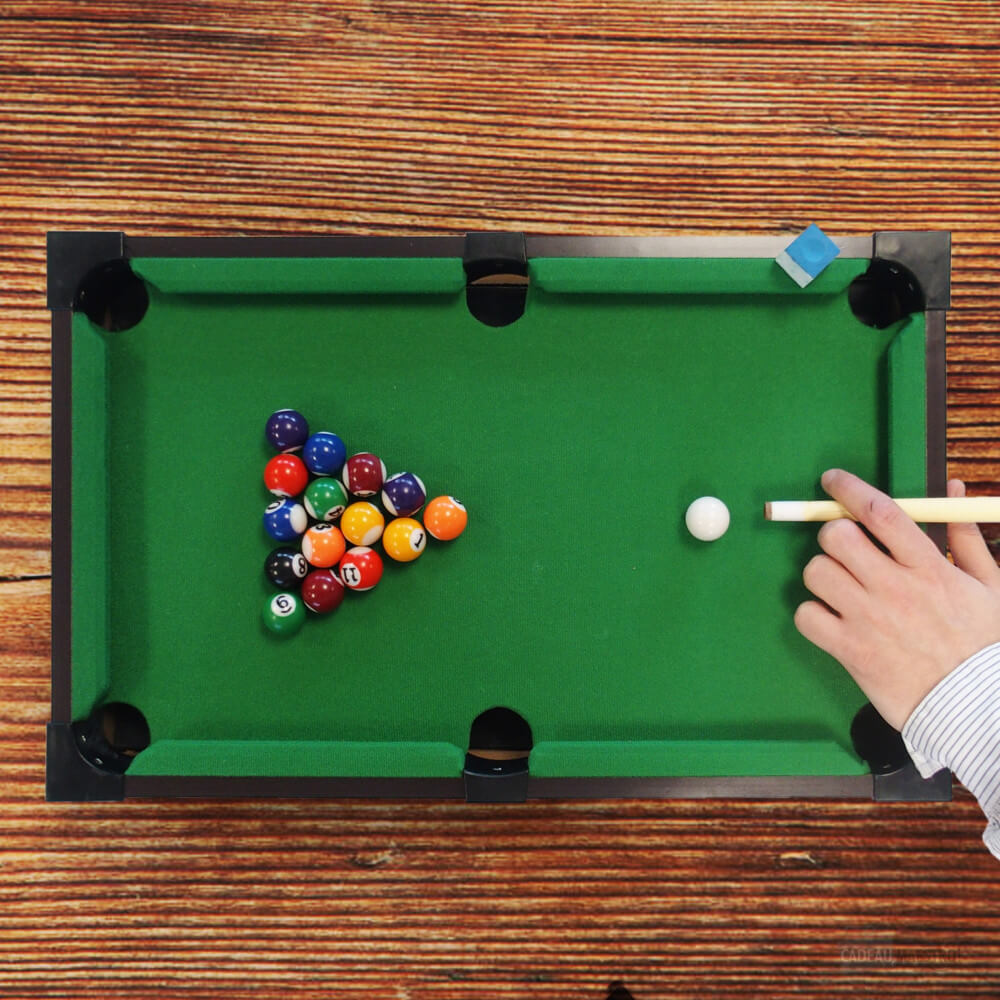 Mini Billard de Table - Jeu d'Adresse Philos