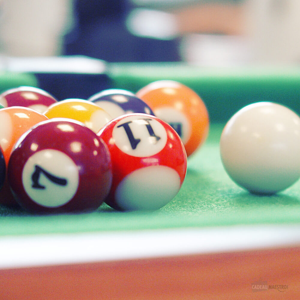 Mini Billard de Table - Jeu d'Adresse Philos
