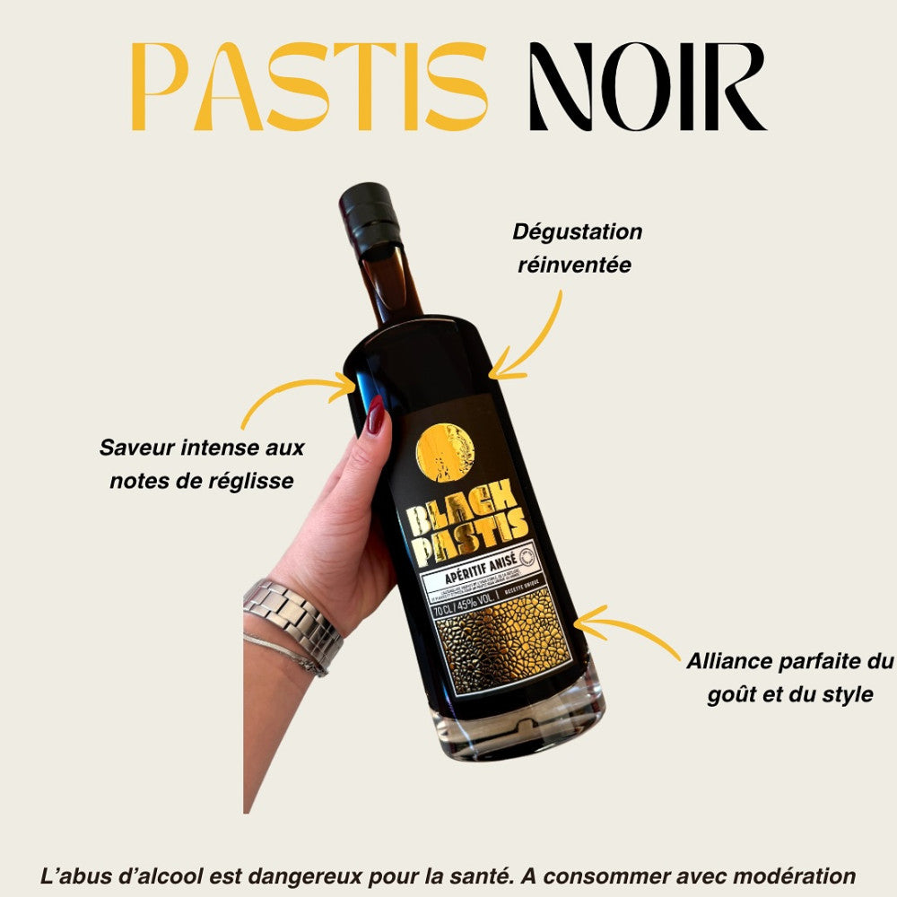 Black Pastis - Apéritif anisé - Apéro Original