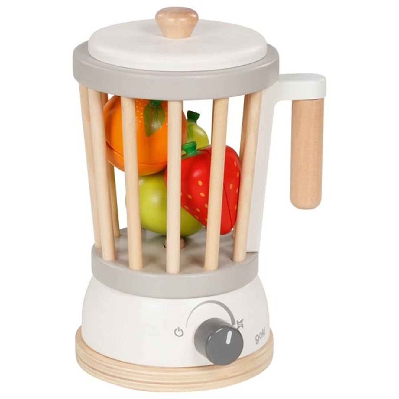 Blender en bois multi-coloured