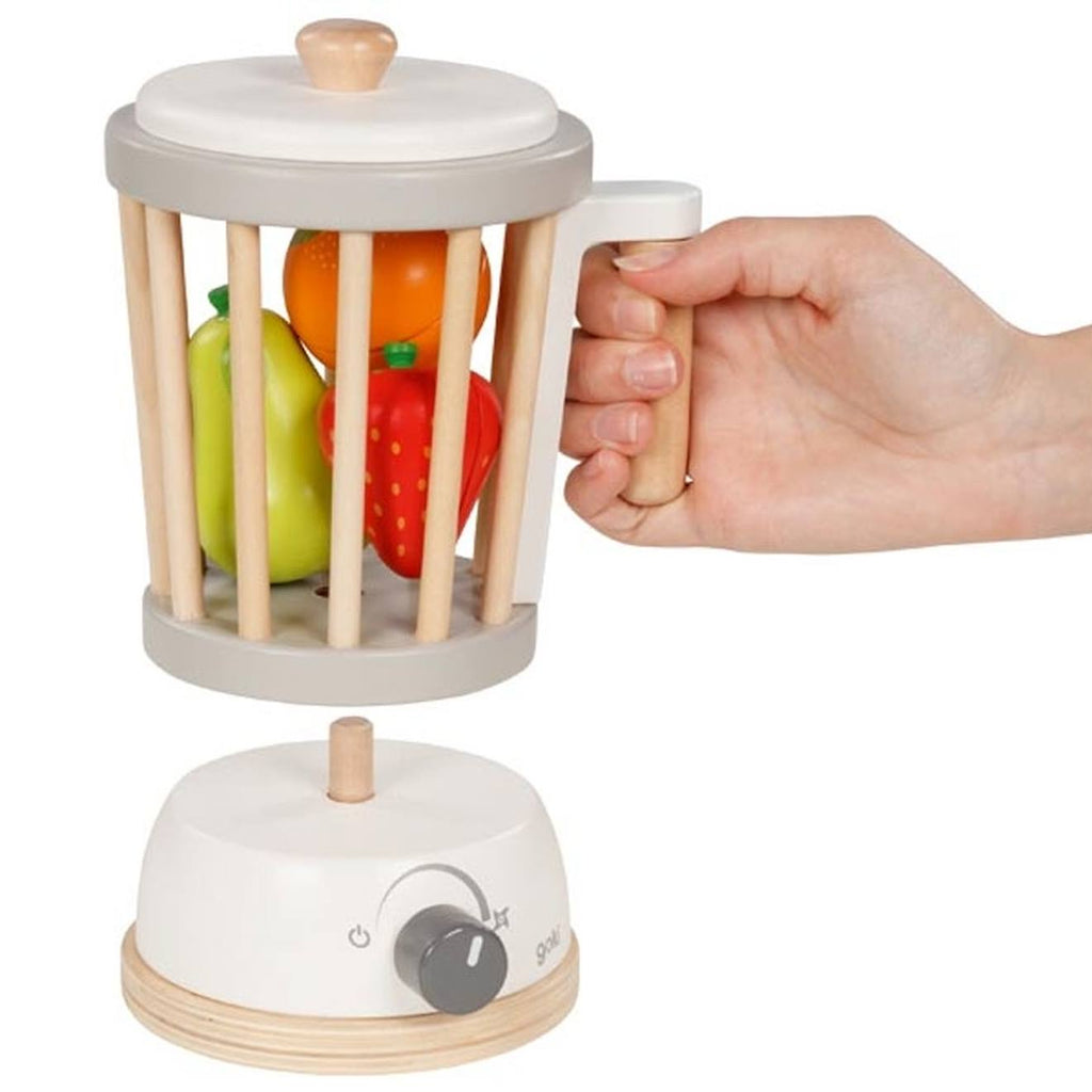 Blender en bois multi-coloured