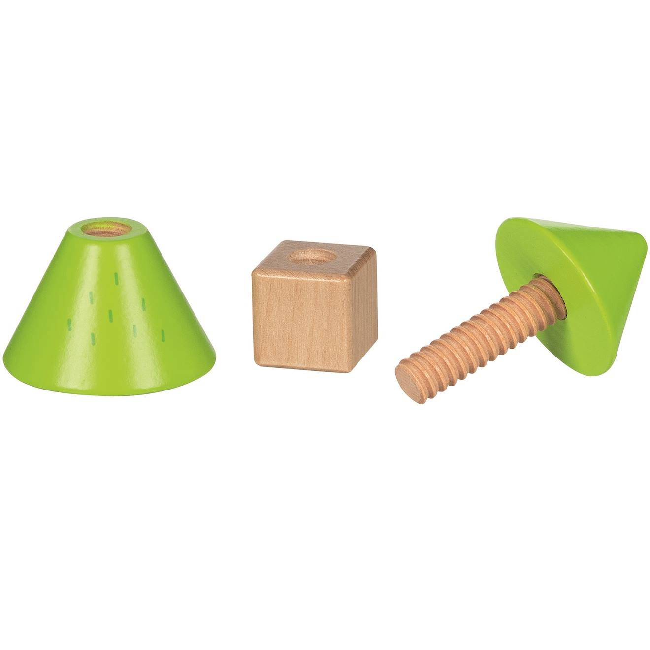 Blocs à visser les amis de la forêt beige