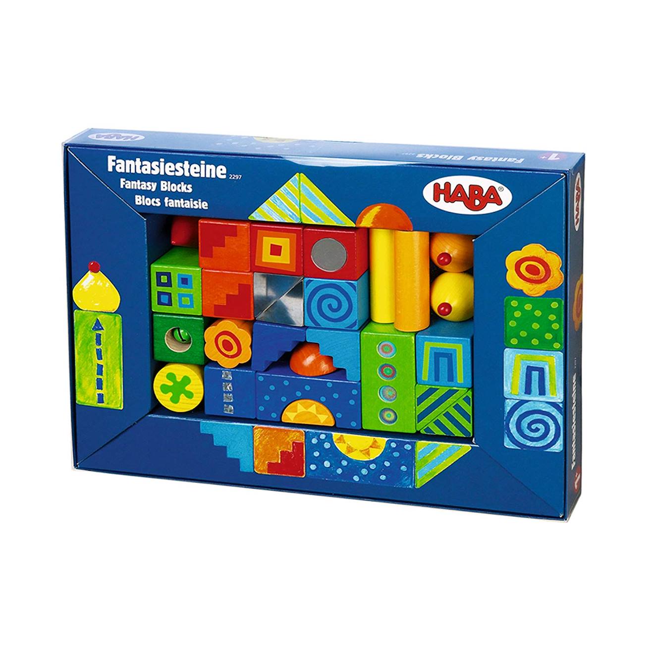 Blocs fantaisie bleu
