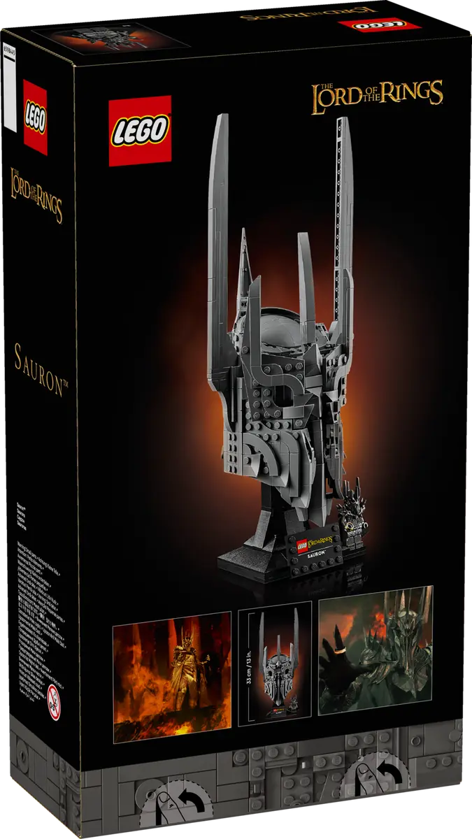 LEGO Icons Le Seigneur des Anneaux : le Casque de Sauron 11373 – Set Collector 18+ Lego