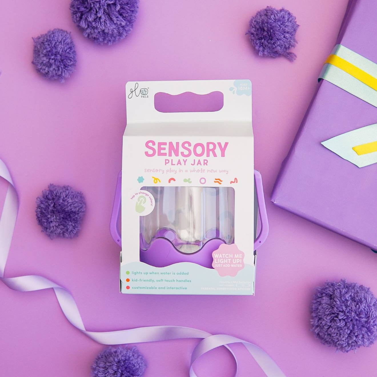 Bocal sensoriel corail violet