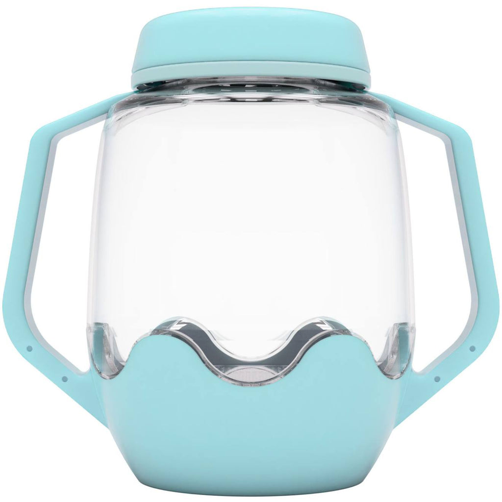 Bocal sensoriel corail bleu clair