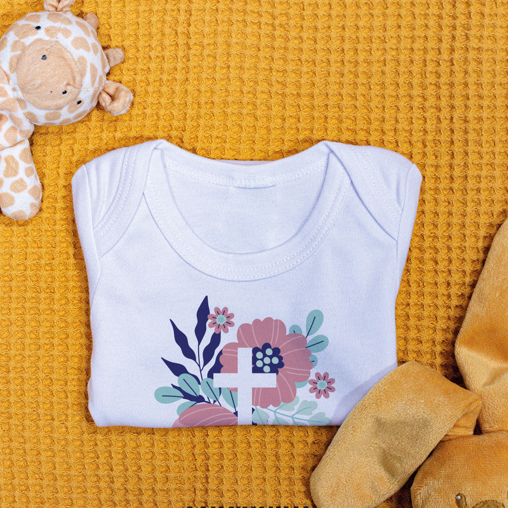 Body Bébé Baptême à Personnaliser - Accessoires Bébé Personnalisés