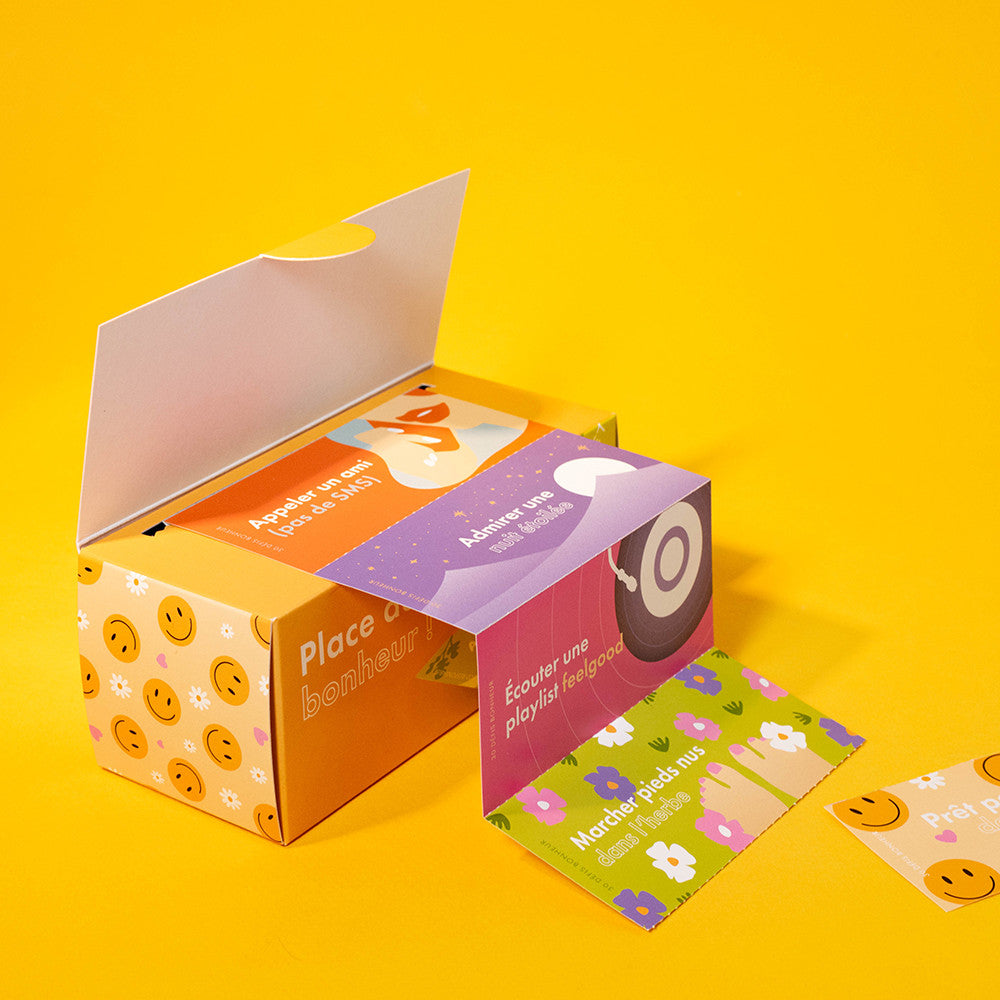 Boîte 30 Défis Bonheur - Jeu de Défis