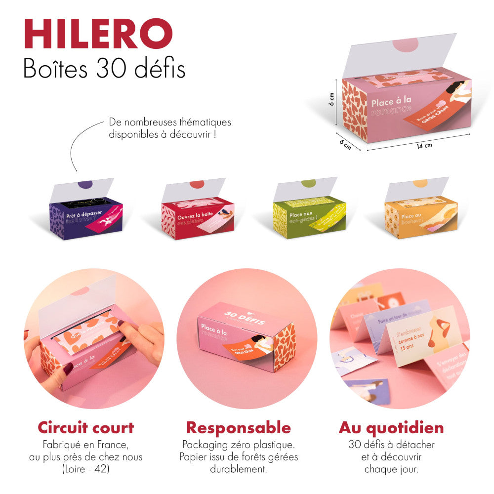 Boîte 30 Défis Fitness - Jeu de Défis