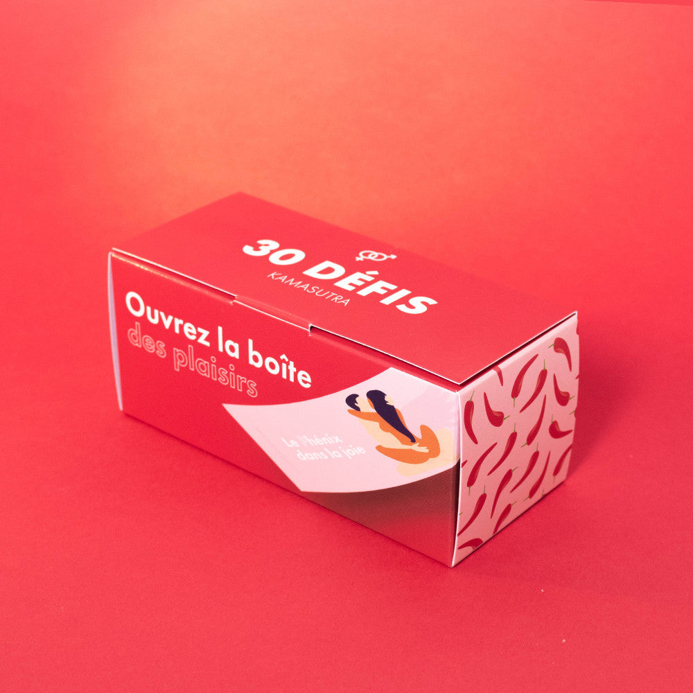 Boîte 30 Défis Kamasutra - Jeux de Couple