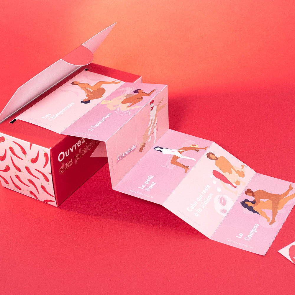 Boîte 30 Défis Kamasutra - Jeux de Couple