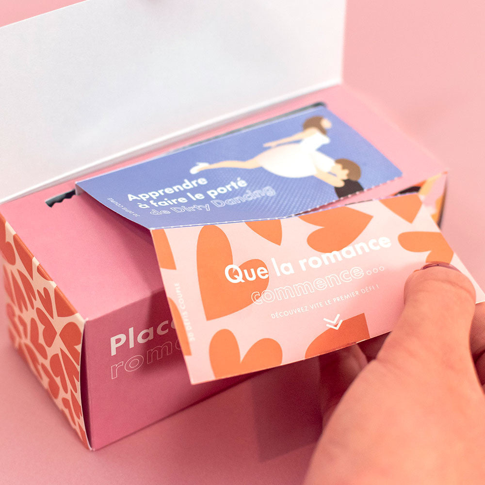 Boîte 30 Défis à Faire en Couple - Jeux de Couple