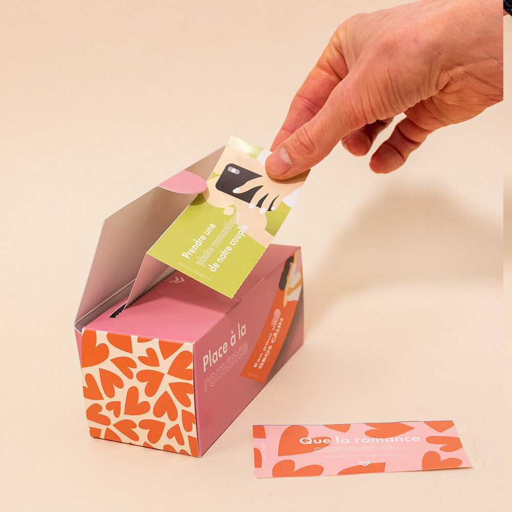 Boîte 30 Défis à Faire en Couple - Jeux de Couple