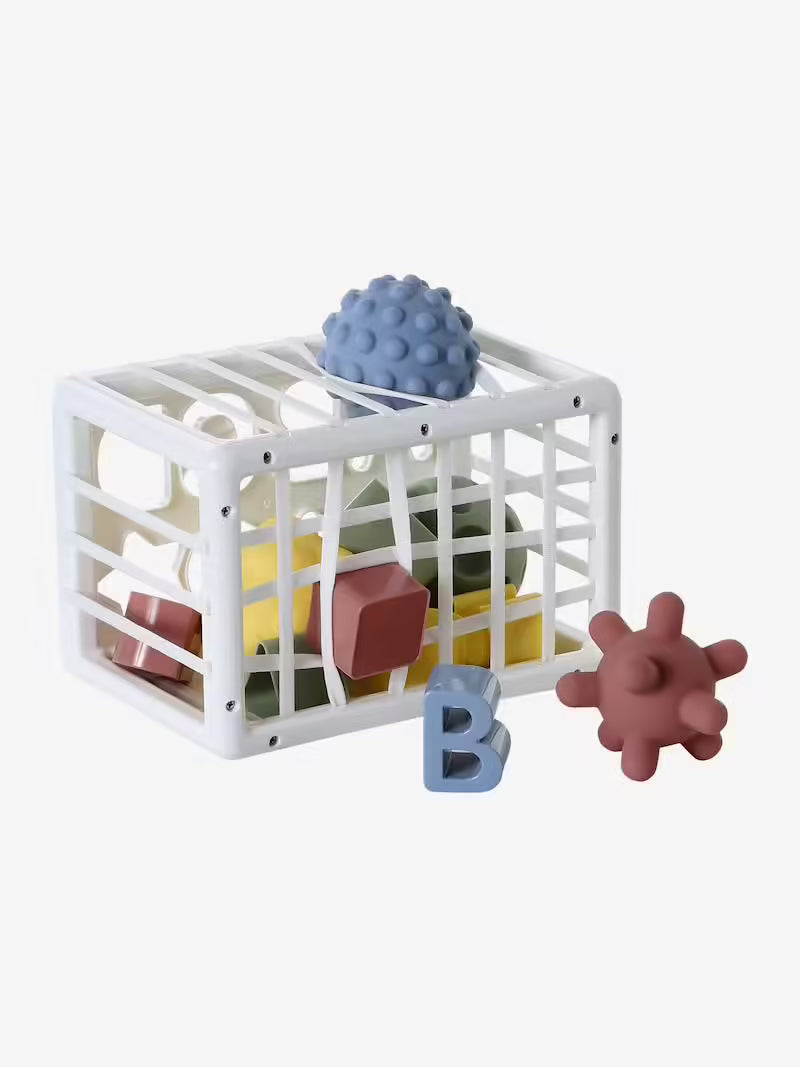 Boîte à formes avec élastiques - Vertbaudet