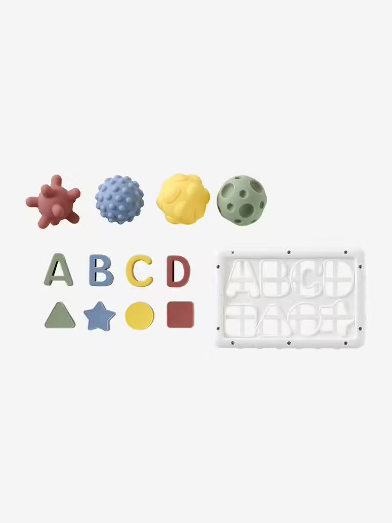 Boîte à formes avec élastiques - Vertbaudet