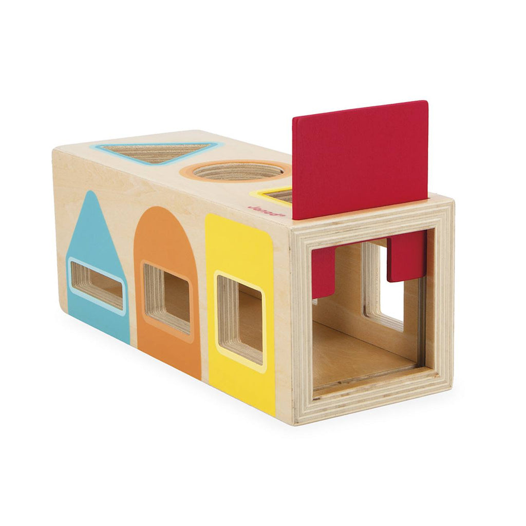 Boîte à formes géométriques en bois 18 mois multicolore
