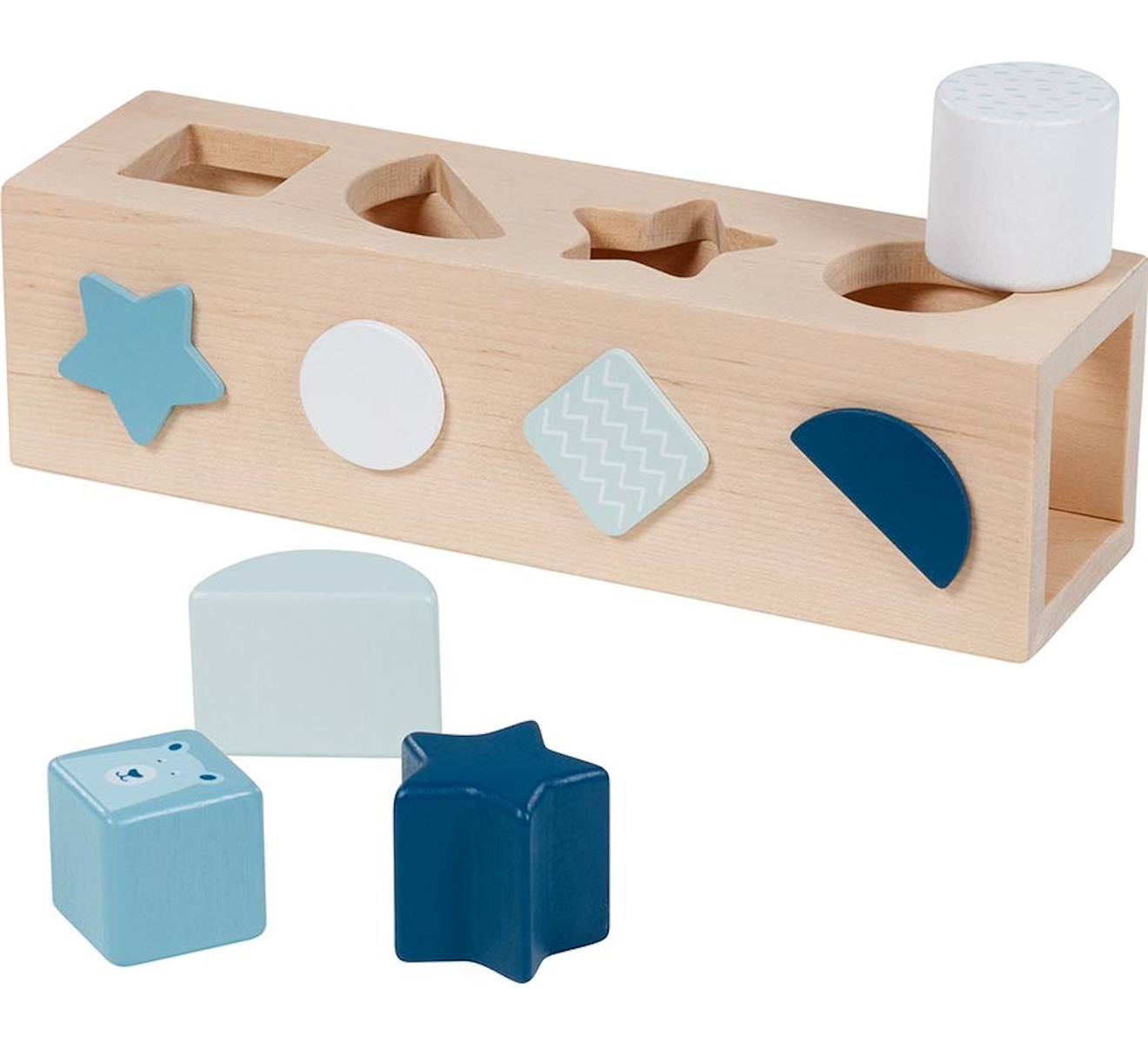 Boîte à formes lifestyle azur bleu