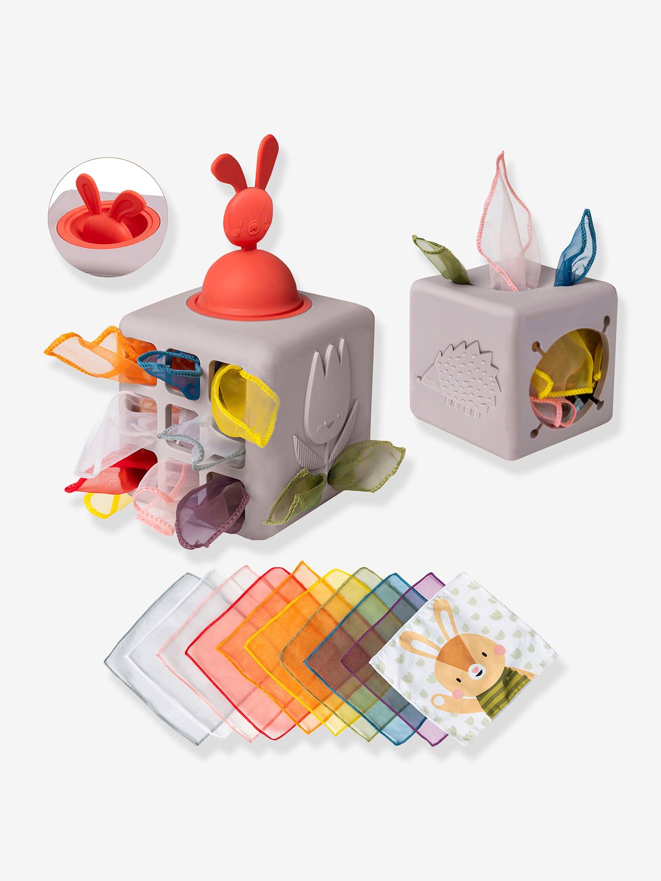 Boîte à lingettes pop-up - multicolore