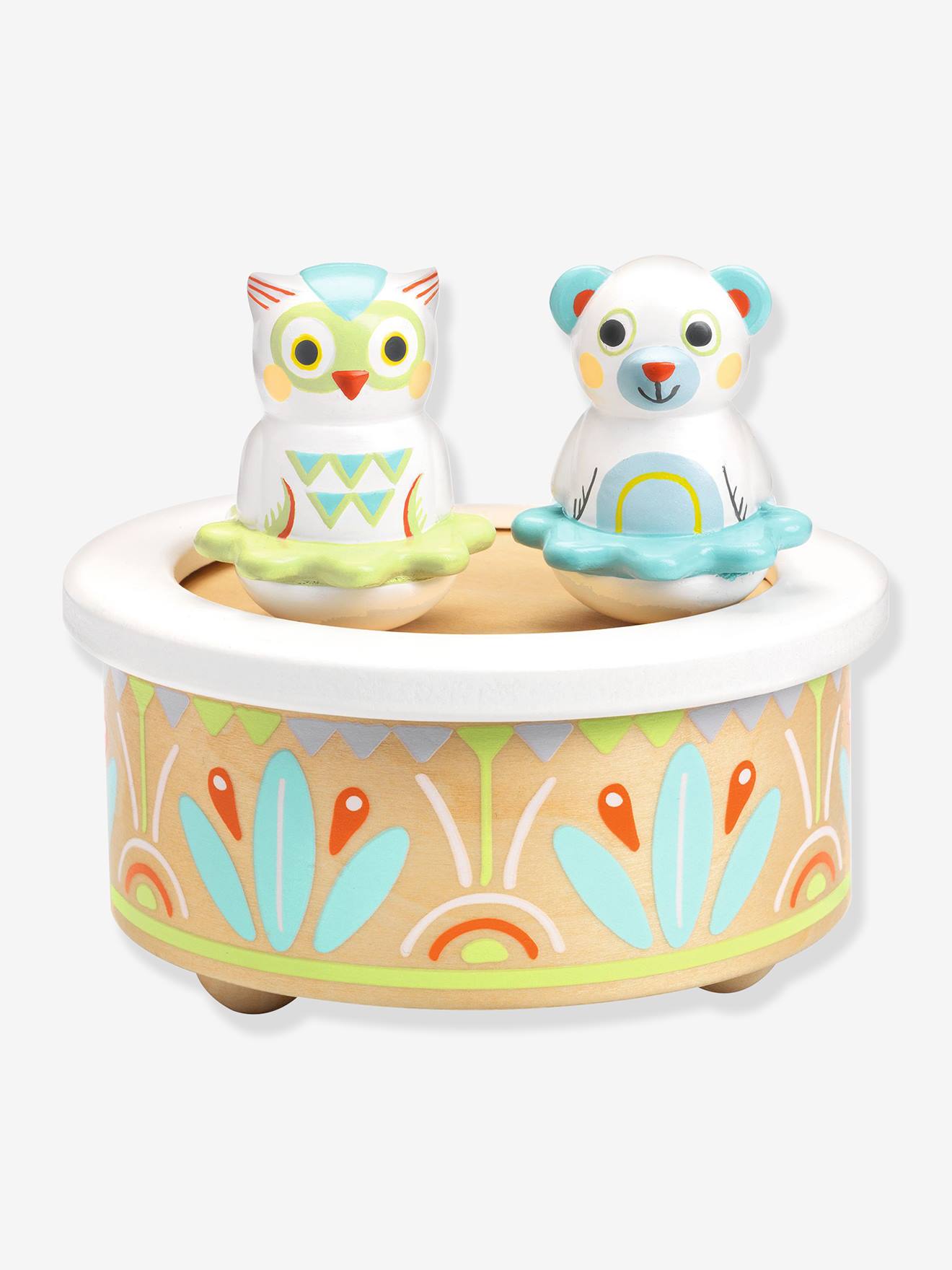 Boîte à musique babymusic multicolore