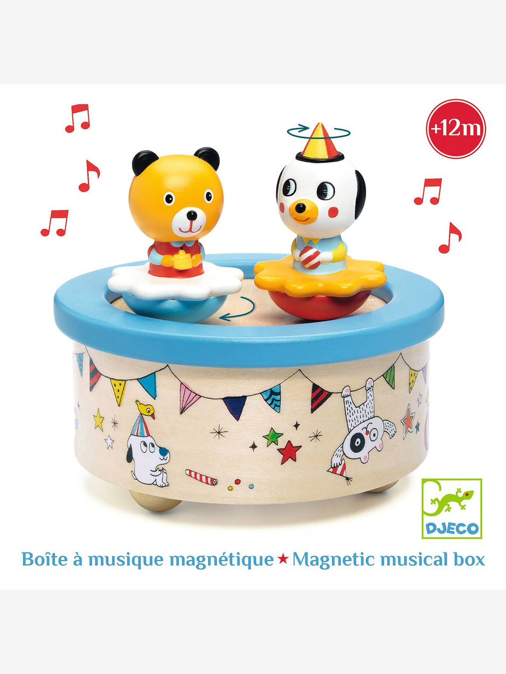 Boîte à musique fantasy melody multicolore
