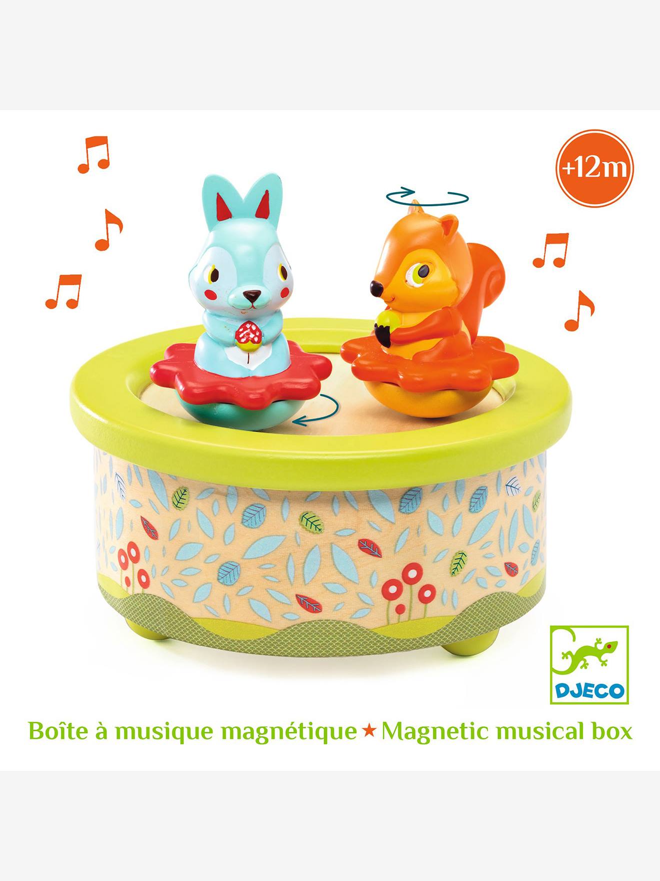 Boîte à musique friends melody multicolore